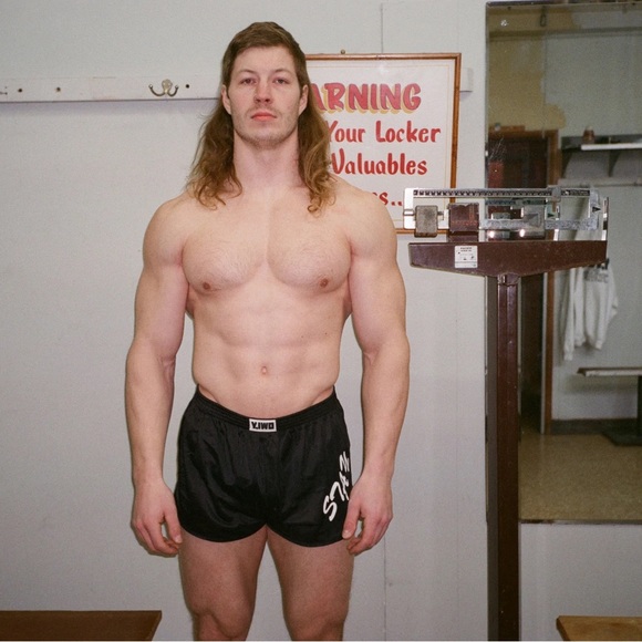 Black Yeah I Work Out Quad Shorts - Medium - Silkies - Picture 3 of 4